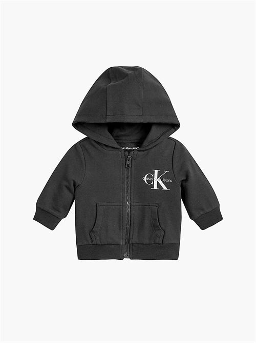 MONOGRAM ZIP THROUGH CALVIN KLEIN JEANS | IN0IN00007/BEH